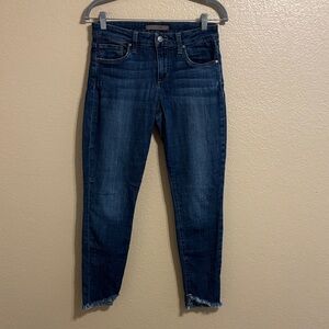 Joe’s Skinny Ankle Dark Wash Blue Jean Sz 28
